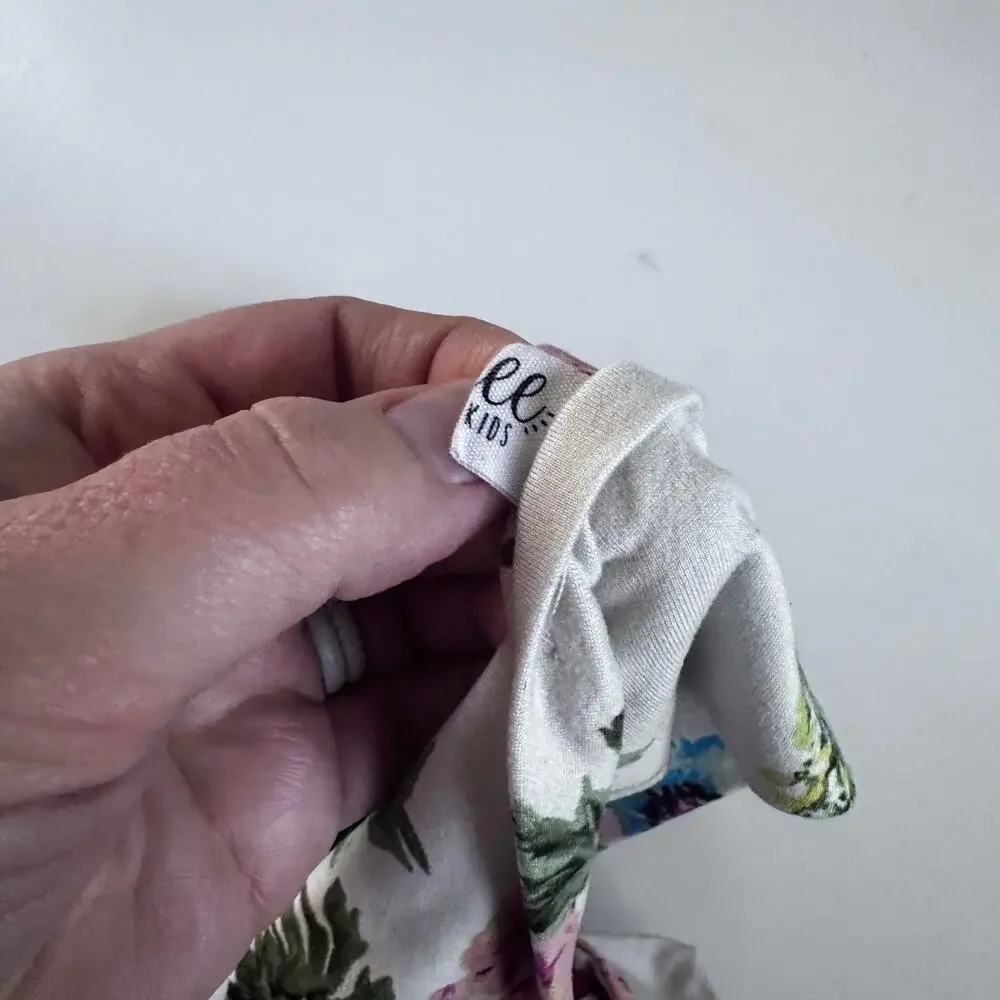 Eyee Kids Headband Bundle - Green Velvet & Floral